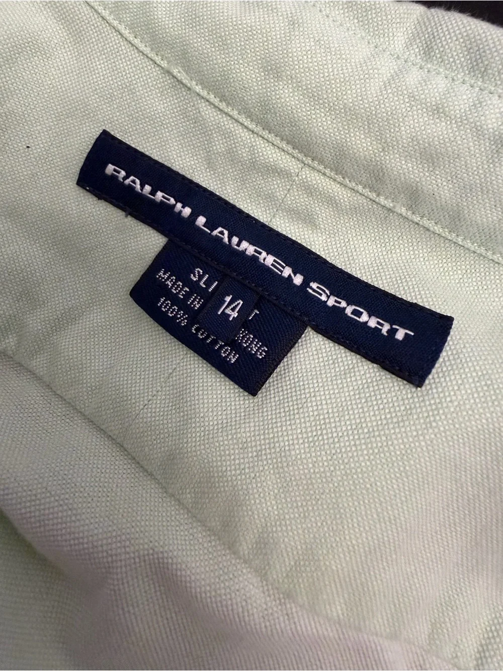 Ralph Lauren classic button